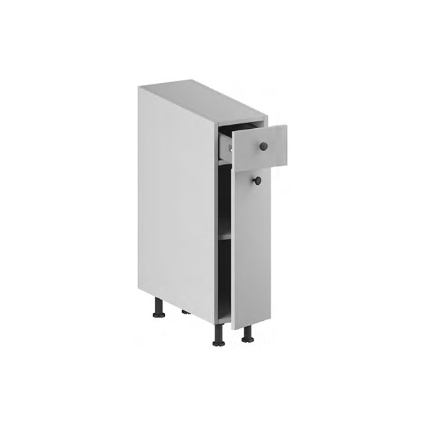 Base Cabinet (Narrow) (1 Drawer, 1 Door & 1 Shelf) (ITA) for kitchen
